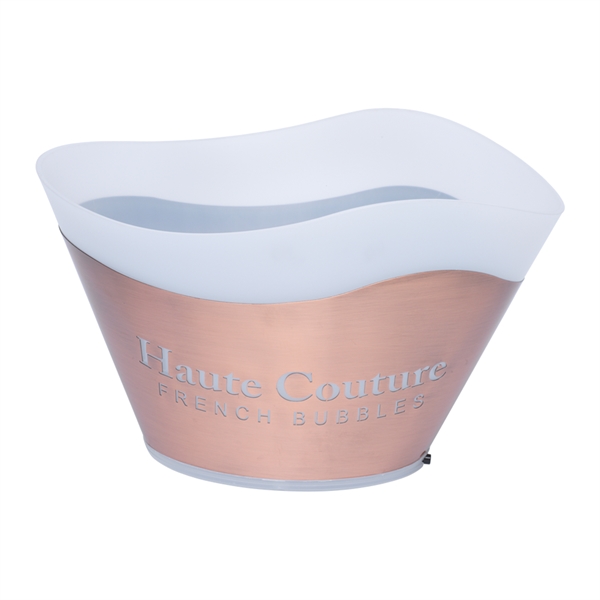 Half Metal LED Ice Bucket - Half Metal LED Ice Bucket - Image 4 of 4