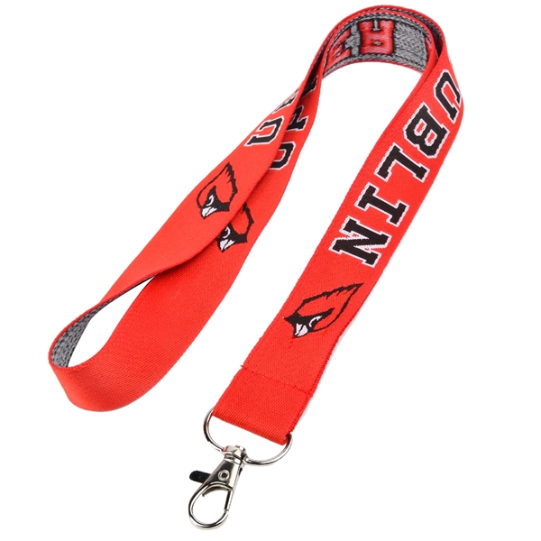 3/4" Woven Lanyard w/ Custom Logo - 3/4" Woven Lanyard w/ Custom Logo - Image 6 of 7