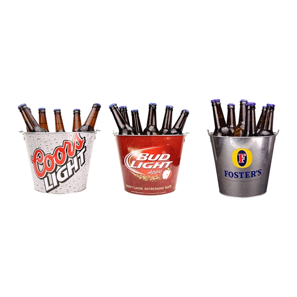 Metal Beer Ice Bucket - Metal Beer Ice Bucket - Image 7 of 7