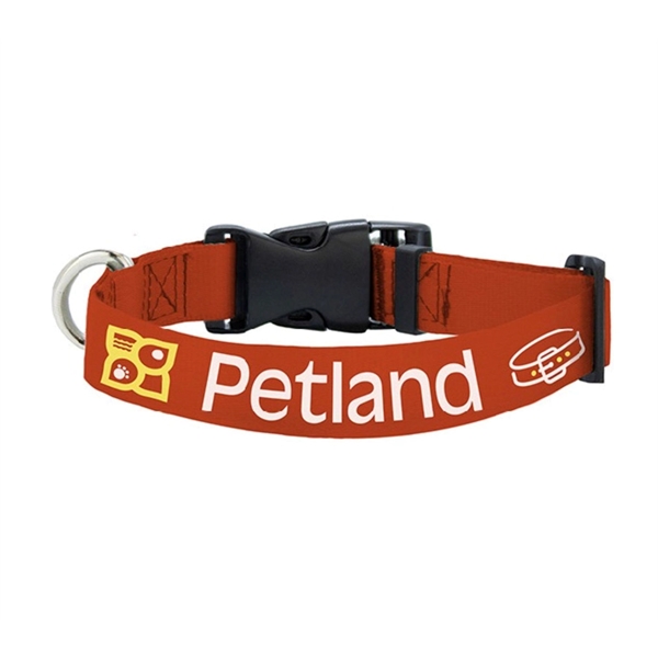 1"x26" Polyester Heavy-duty Pet Collar w/ Buckle Release - 1"x26" Polyester Heavy-duty Pet Collar w/ Buckle Release - Image 0 of 0