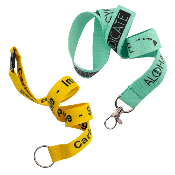 Lanyard Silkscreen Imprint