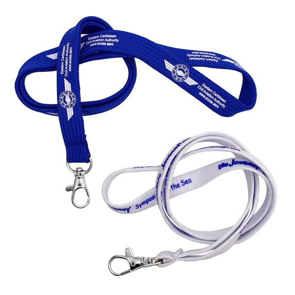 Tube Lanyards with Silkscreen Imprint