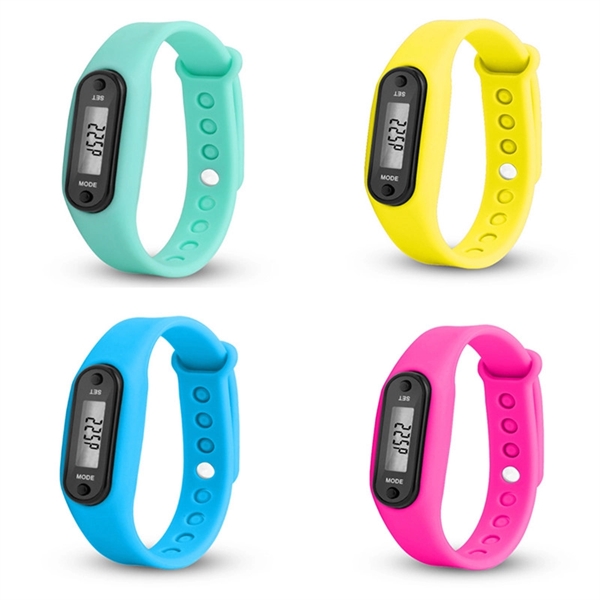 Walking Running Pedometer Tracker Watch - Walking Running Pedometer Tracker Watch - Image 0 of 1