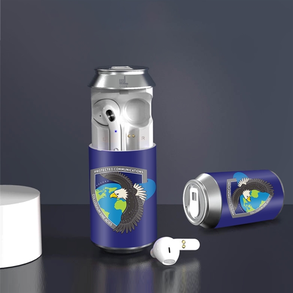 Custom Soda Can Bluetooth Earbuds - Custom Soda Can Bluetooth Earbuds - Image 4 of 9