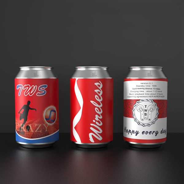 Custom Soda Can Bluetooth Earbuds - Custom Soda Can Bluetooth Earbuds - Image 5 of 9