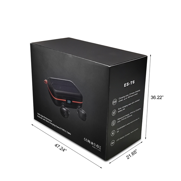 Helios Solar TWS Earbuds - Helios Solar TWS Earbuds - Image 7 of 10