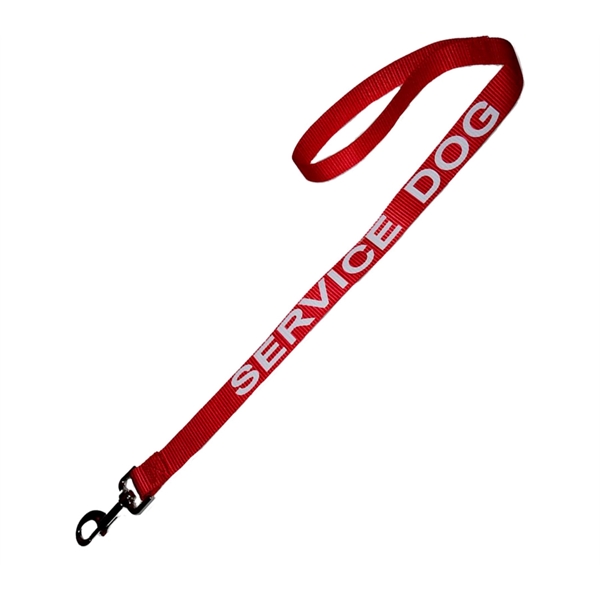 3/4"Wx72"L Durable Polyester Pet Leash w/ Metal Carabiner - 3/4"Wx72"L Durable Polyester Pet Leash w/ Metal Carabiner - Image 1 of 2