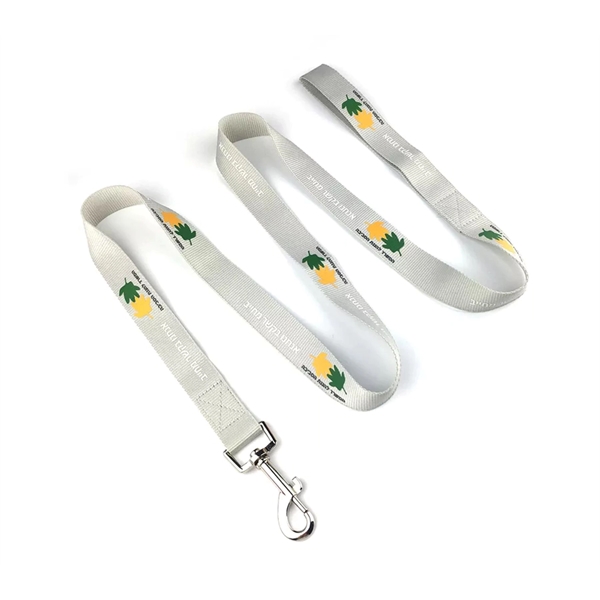 3/4"Wx72"L Durable Polyester Pet Leash w/ Metal Carabiner - 3/4"Wx72"L Durable Polyester Pet Leash w/ Metal Carabiner - Image 2 of 2