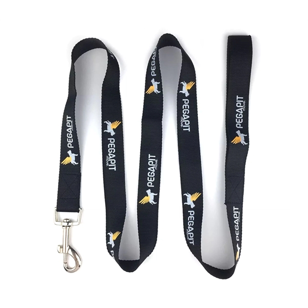 1"Wx72"L Polyester Durable Pet Leash w/ Metal Carabiner - 1"Wx72"L Polyester Durable Pet Leash w/ Metal Carabiner - Image 0 of 3