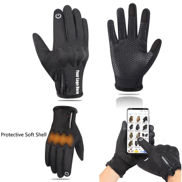 Winter Riding Waterproof Insulated Gloves - Winter Riding Waterproof Insulated Gloves - Image 0 of 7