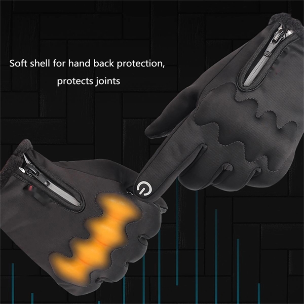 Winter Riding Waterproof Insulated Gloves - Winter Riding Waterproof Insulated Gloves - Image 3 of 7