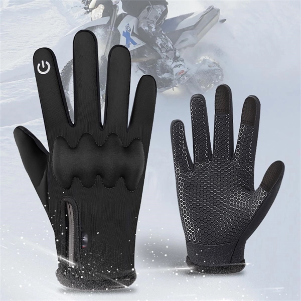 Winter Riding Waterproof Insulated Gloves - Winter Riding Waterproof Insulated Gloves - Image 7 of 7