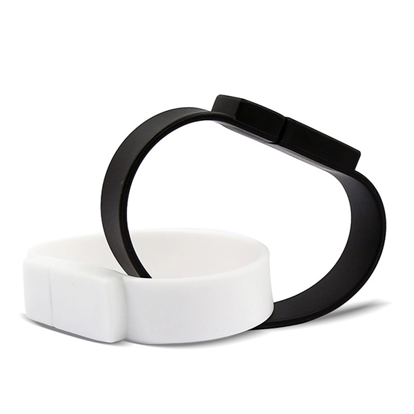 Silicone Bracelet Wristband U Disk (16Gb) - Silicone Bracelet Wristband U Disk (16Gb) - Image 3 of 4