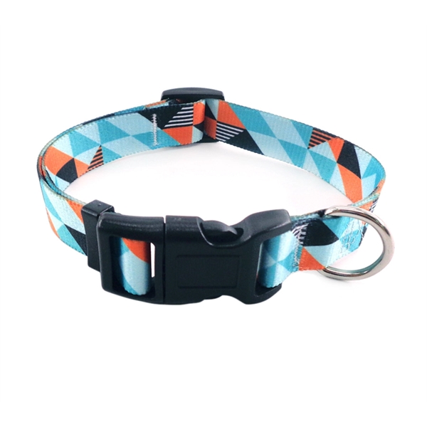 5/8"x12" Adjustable Pet Collar w/ Buckle Release Sublimation - 5/8"x12" Adjustable Pet Collar w/ Buckle Release Sublimation - Image 0 of 7