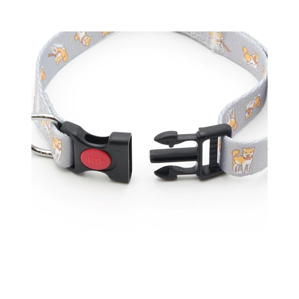 5/8"x12" Adjustable Pet Collar w/ Buckle Release Sublimation - 5/8"x12" Adjustable Pet Collar w/ Buckle Release Sublimation - Image 1 of 7