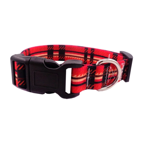 5/8"x14" Pet Collar w/ Adjustable Buckle Release Sublimation - 5/8"x14" Pet Collar w/ Adjustable Buckle Release Sublimation - Image 0 of 6