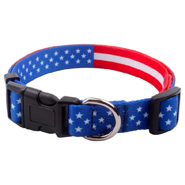 3/4"x20" Sublimation Adjustable Pet Collar w/ Buckle Release - 3/4"x20" Sublimation Adjustable Pet Collar w/ Buckle Release - Image 0 of 6