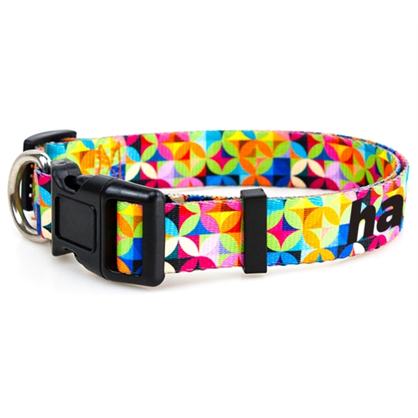 3/4"x20" Sublimation Adjustable Pet Collar w/ Buckle Release - 3/4"x20" Sublimation Adjustable Pet Collar w/ Buckle Release - Image 4 of 6