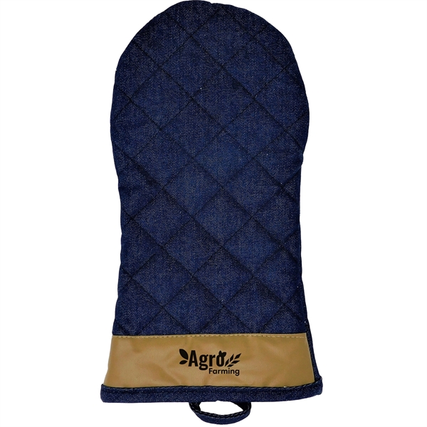 Lindstrom Quilted Oven Mitt W/Vegan Leather - Lindstrom Quilted Oven Mitt W/Vegan Leather - Image 0 of 2