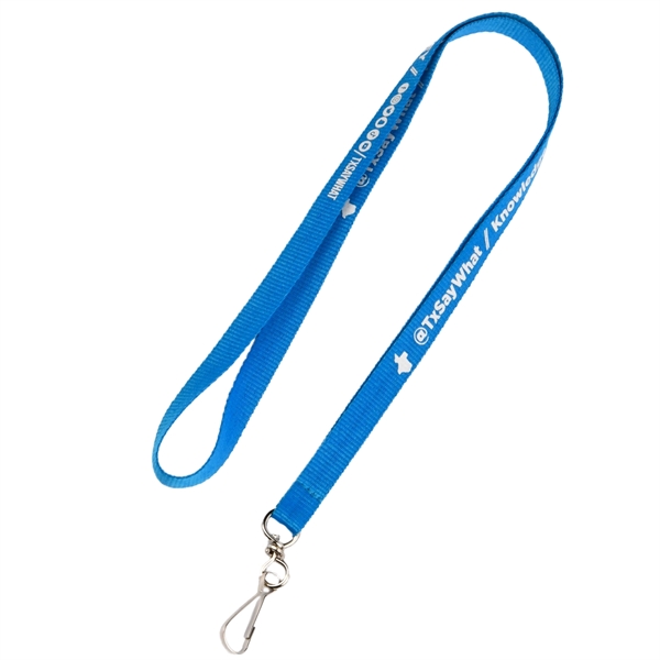 3/4" Polyester Lanyard - 3/4" Polyester Lanyard - Image 7 of 9