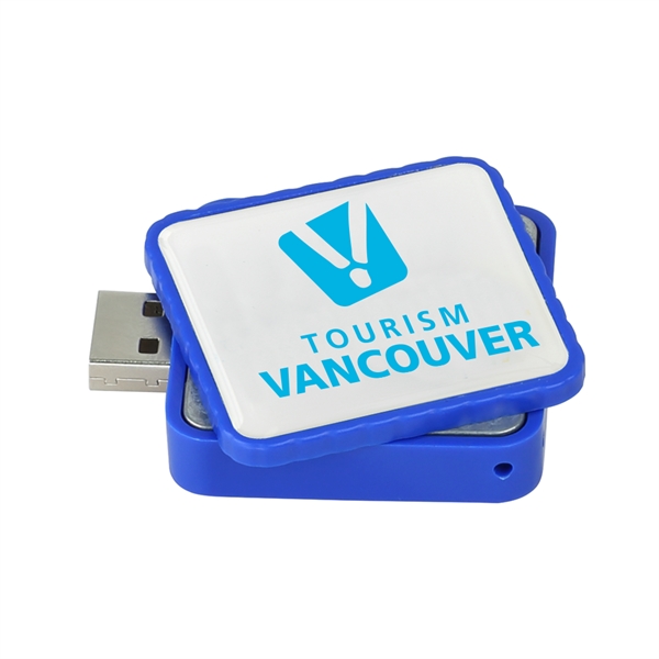 Rotating Epoxy Dome Box USB - Rotating Epoxy Dome Box USB - Image 0 of 6