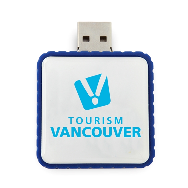 Rotating Epoxy Dome Box USB - Rotating Epoxy Dome Box USB - Image 1 of 6