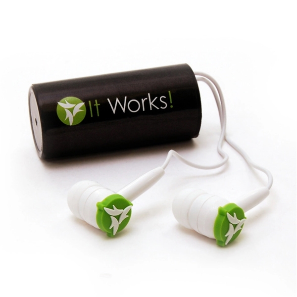 Custom Shape PVC Earbud - Simports - Custom Shape PVC Earbud - Simports - Image 1 of 7