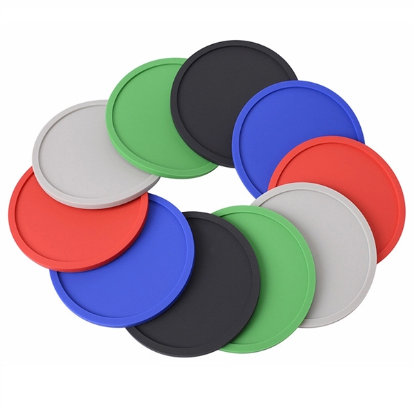 Silicone Insulation Mats Coasters - Silicone Insulation Mats Coasters - Image 1 of 5