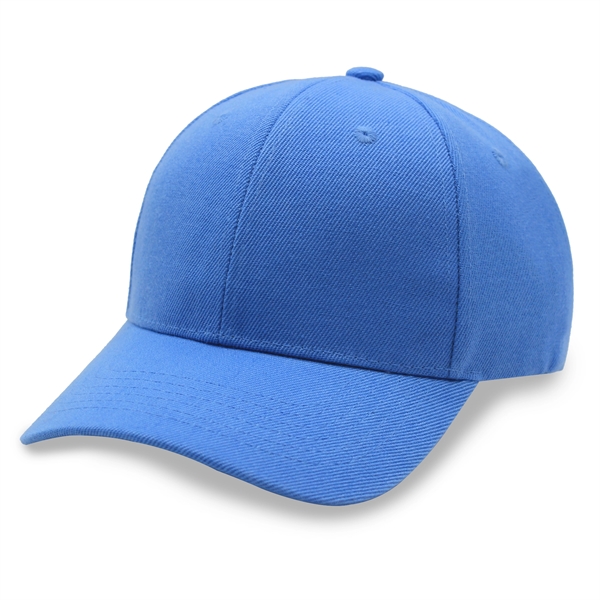 6 Panel Poly Twill Baseball Cap - 6 Panel Poly Twill Baseball Cap - Image 14 of 27