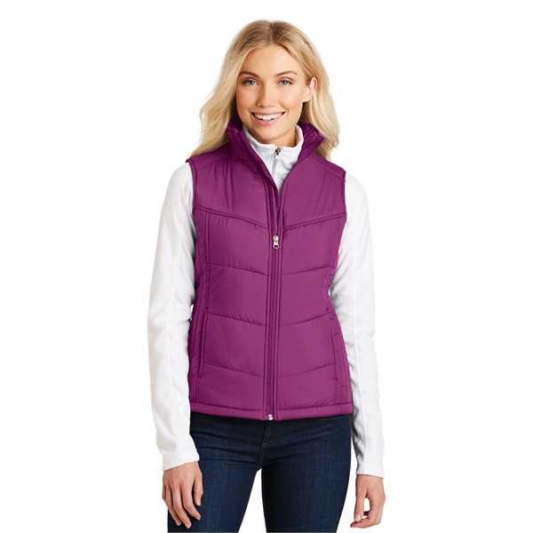 Port Authority Women's Puffy Vest. - Port Authority Women's Puffy Vest. - Image 37 of 39