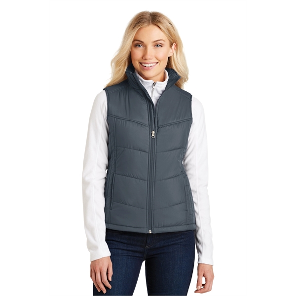 Port Authority Women's Puffy Vest. - Port Authority Women's Puffy Vest. - Image 38 of 39