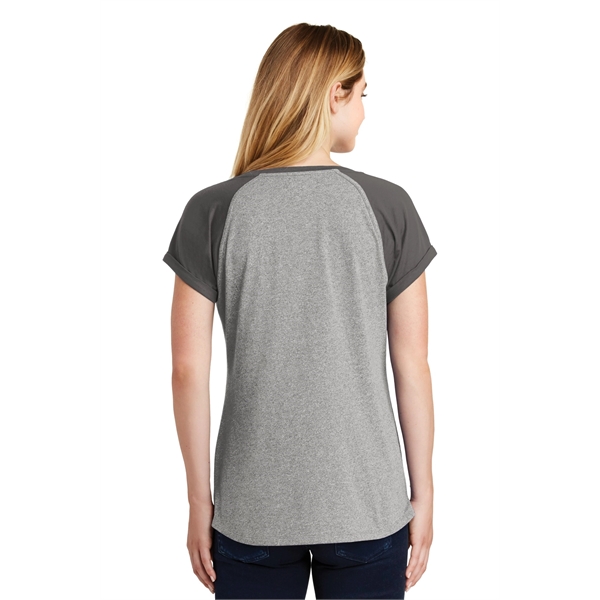 New Era Women's Heritage Blend Varsity Tee. - New Era Women's Heritage Blend Varsity Tee. - Image 2 of 10