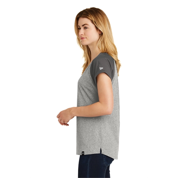 New Era Women's Heritage Blend Varsity Tee. - New Era Women's Heritage Blend Varsity Tee. - Image 6 of 10