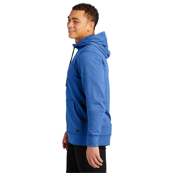 New Era Tri-Blend Fleece Full-Zip Hoodie - New Era Tri-Blend Fleece Full-Zip Hoodie - Image 18 of 35