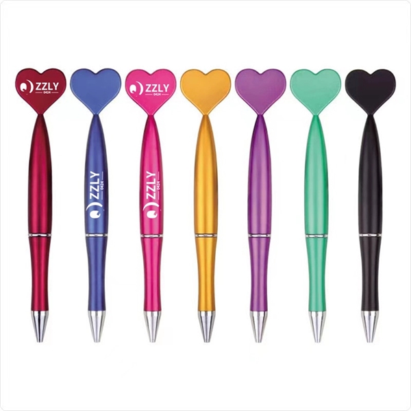Heart Shape Ball Point Pen - Heart Shape Ball Point Pen - Image 0 of 1