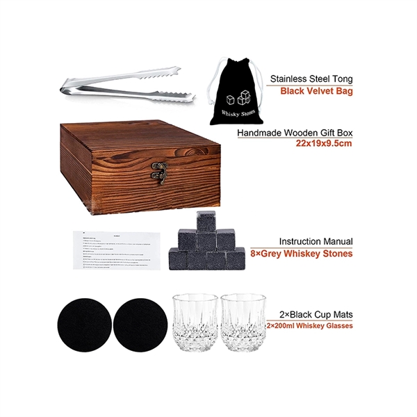 Whiskey Glass Gift Set - Whiskey Glass Gift Set - Image 1 of 2