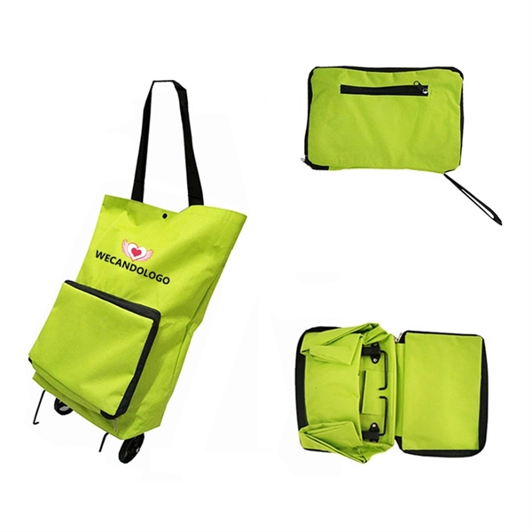 Wheeled Folding Bag Shopping Cart - Wheeled Folding Bag Shopping Cart - Image 0 of 1