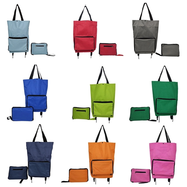 Wheeled Folding Bag Shopping Cart - Wheeled Folding Bag Shopping Cart - Image 1 of 1