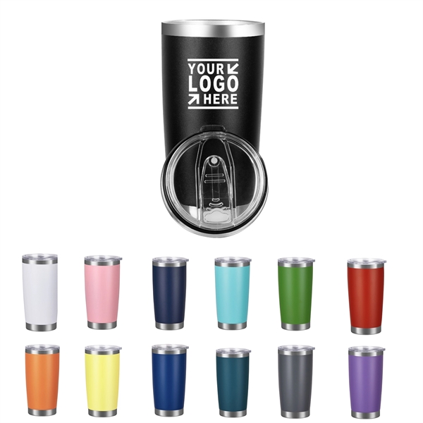 20oz SS Double Wall Tumbler - 20oz SS Double Wall Tumbler - Image 0 of 13