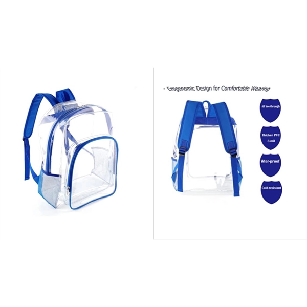 Clear Backpack - Clear Backpack - Image 1 of 2