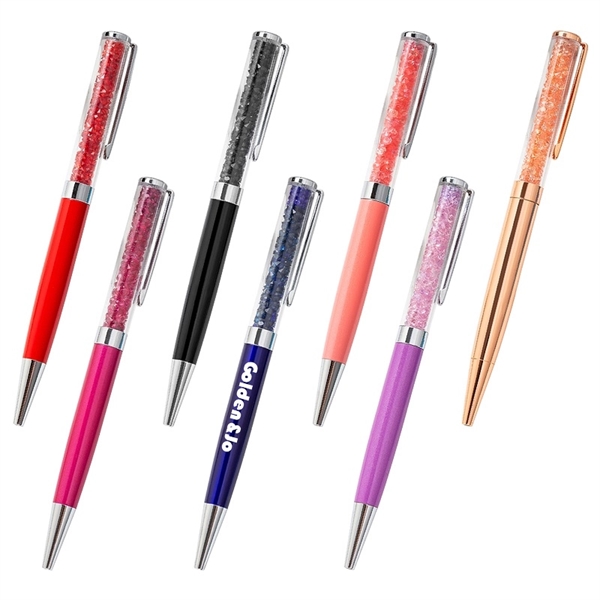 Crystal Gem Ball Pen - Crystal Gem Ball Pen - Image 0 of 1