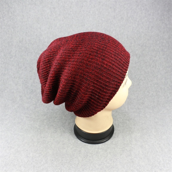 Custom Winter Hats Warm Knitted Cap for Men - Custom Winter Hats Warm Knitted Cap for Men - Image 2 of 5