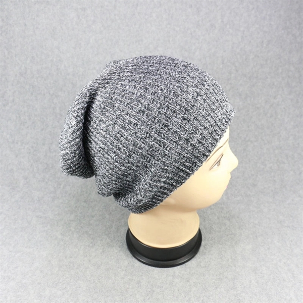 Custom Winter Hats Warm Knitted Cap for Men - Custom Winter Hats Warm Knitted Cap for Men - Image 4 of 5