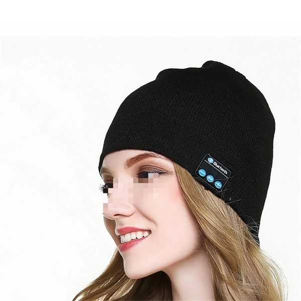 Holiday Bluetooth Beanie Hat - Holiday Bluetooth Beanie Hat - Image 0 of 2