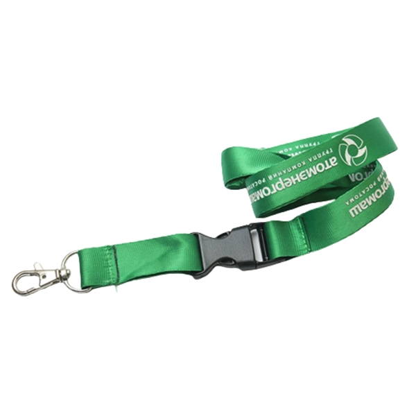 3/4" Nylon Lanyard with Buckle Release - 3/4" Nylon Lanyard with Buckle Release - Image 1 of 29