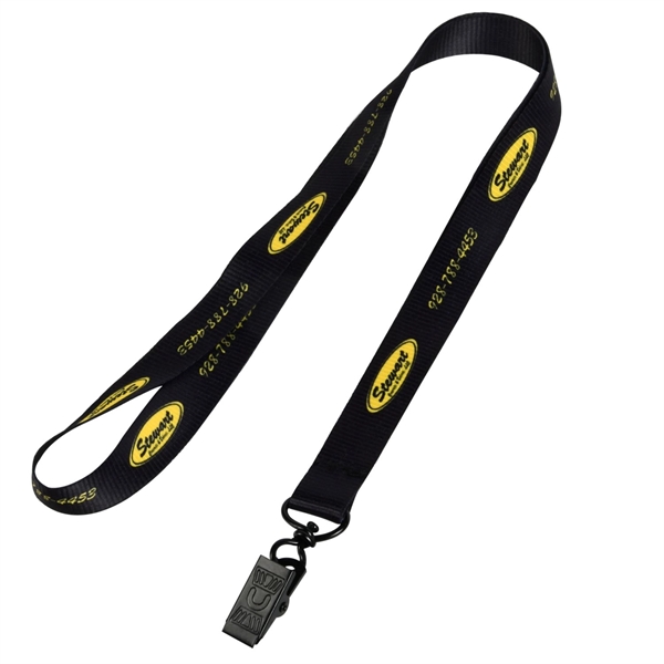 Polyester Full Color Sublimated Lanyard ID - Polyester Full Color Sublimated Lanyard ID - Image 10 of 14