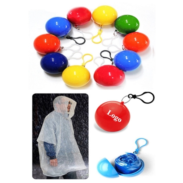 Ball Shape Rain Poncho - Ball Shape Rain Poncho - Image 0 of 1