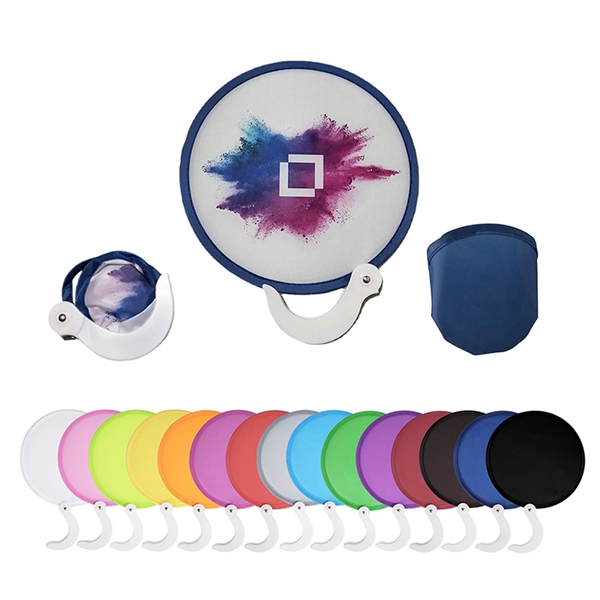 Full Color Twist And Chill Fan With Pouch - Full Color Twist And Chill Fan With Pouch - Image 0 of 1