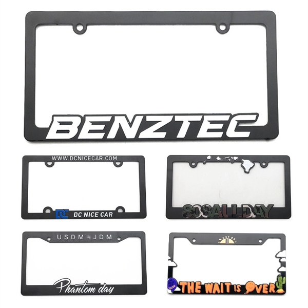 Raised Letter ABS License Plate Frame - Raised Letter ABS License Plate Frame - Image 0 of 1