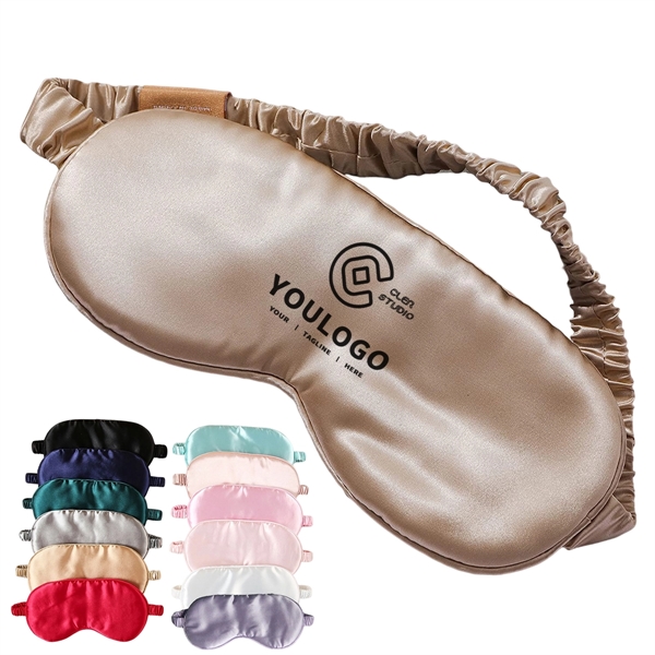 Multicolor Silk Sleep Protection Eye Mask - Multicolor Silk Sleep Protection Eye Mask - Image 0 of 1